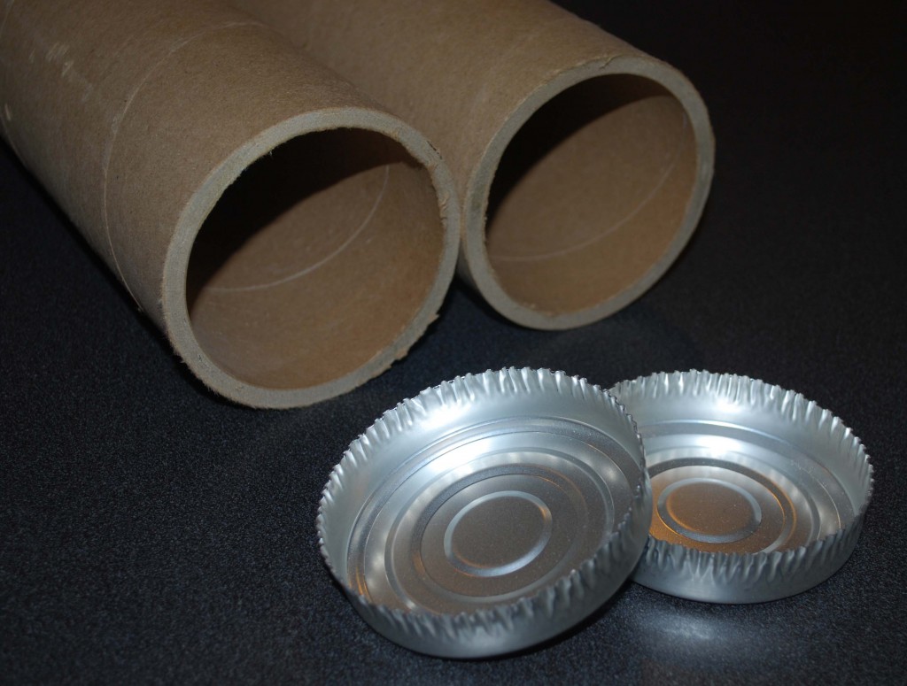 Shipping Tubes Used for Curtain Tracks