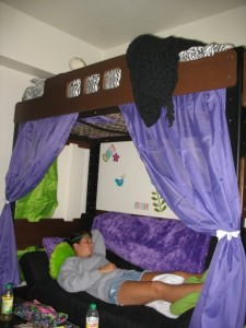 loft bed curtain
