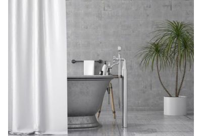 Elevate Your Bathroom Style: The Impact of Ceiling Mount Shower Curtain Tracks 
