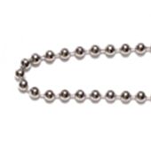 Nickel Plated Brass Beaded Chain