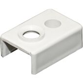 5034 Snap Tape Track End Cap - White