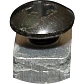 3030 End Stop with Black Set Screw