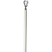White Fiberglass Wand (Baton) - 36 inches