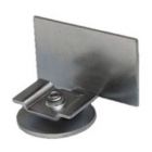 Metal End Cap for Privacy Cubicle Track
