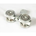 Industrial Trolley - 4 Steel Wheels - Eye Swivel