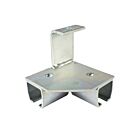 Industrial Track Bracket Right Angle Threaded Rod Mount
