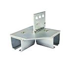 Industrial Track Bracket Right Angle Vertical Mount