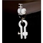 RECMAR 4372 Deluxe Shower Curtain Kit - Flexible