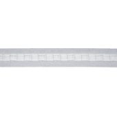 RECMAR 3096 Wrinkle Band Tape (Shirring Tape) - White Cotton