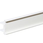 2113 Snap Tape Curtain Track - White
